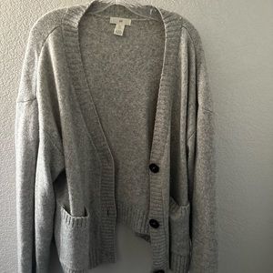 Button down sweater